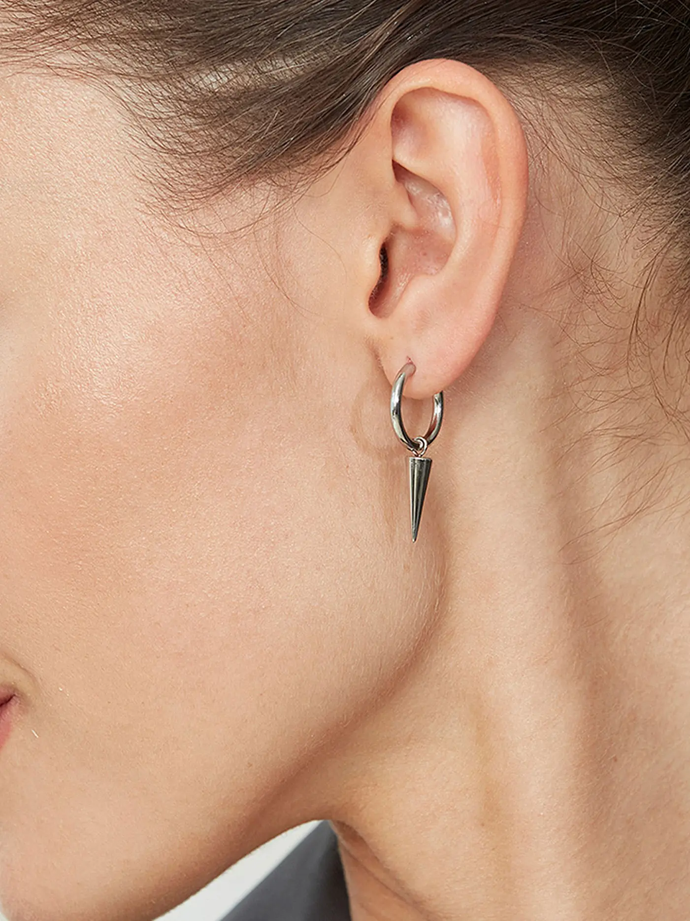 EDBLAD | Ohrringe PEAK HOOPS Steel | 